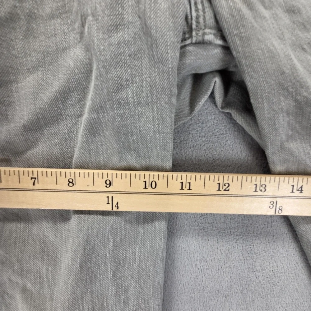 Vintage Levis Engineered Shorts Mens 32 Gray Cinch Back Twisted Jorts Jeans Raw